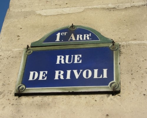 Rivoli 1 er arrondissement de paris boutique multimarques shopping parisien