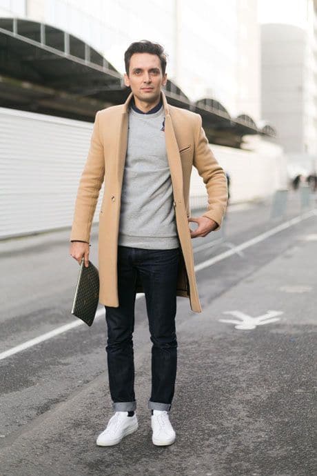 manteau camel devred