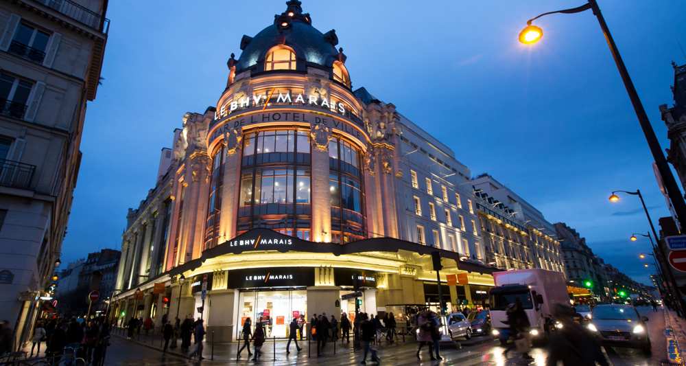 Les grands magasins, BHV du Marais Paris personal shopper au printemps paris